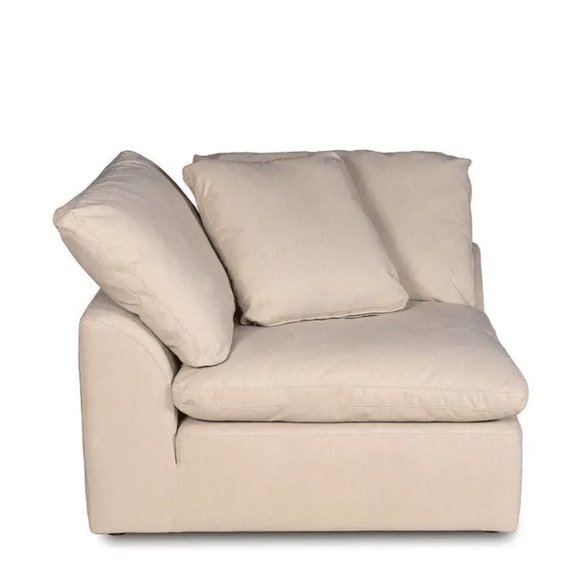 Sunset Trading Cloud Puff Slipcover - Corner Arm Chair, Performance Fabric - Picture 2 of 5